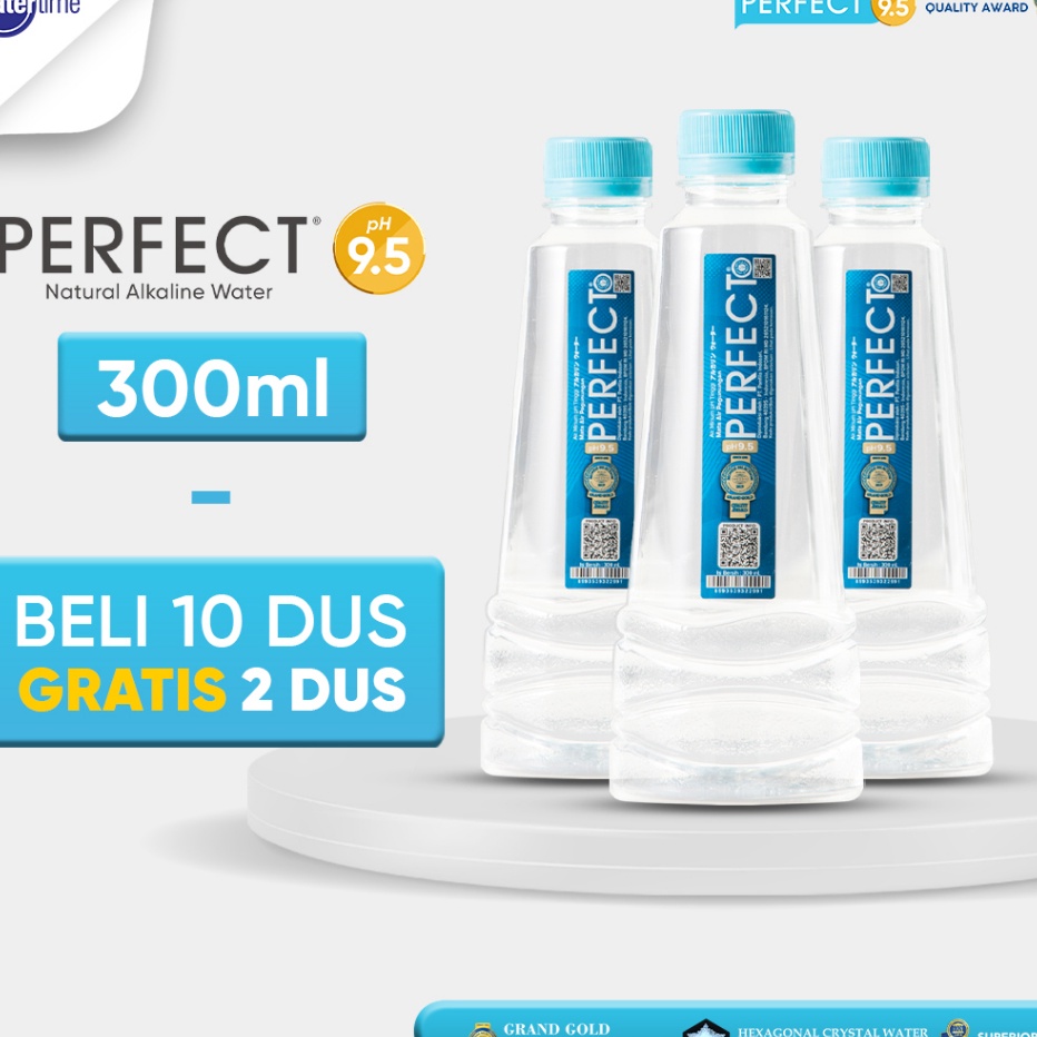 

[KODE PRODUK WCCZT9233] Perfect Alkaline Water 300Ml (Air Minum Isi 24 Botol )