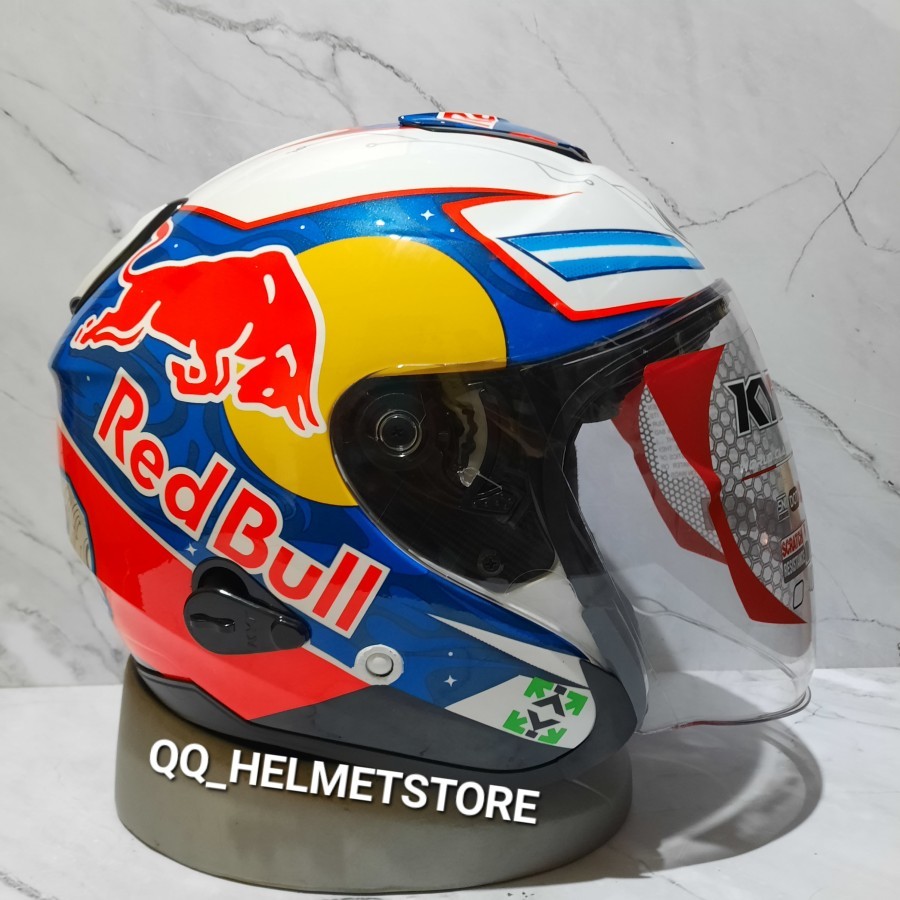 HELM KYT KYOTO REPAINT JORGE MARTIN HELM HALF FACE