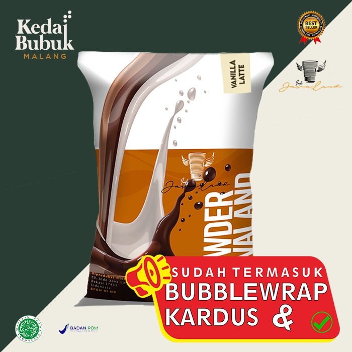 

(Reguler) Bubuk Minuman Vanilla Latte 1 kg Javaland