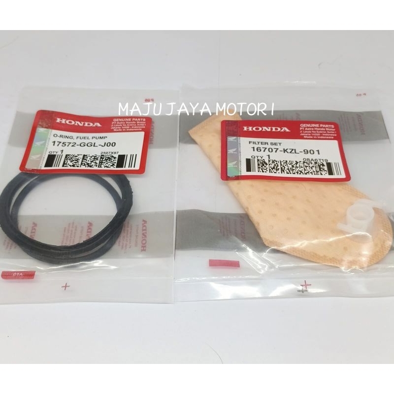Filter fuel pump+Oring fuel pump KZL/K25 Beat fi Scoopy fi Vario 110 fi street kasar(2012-2015)