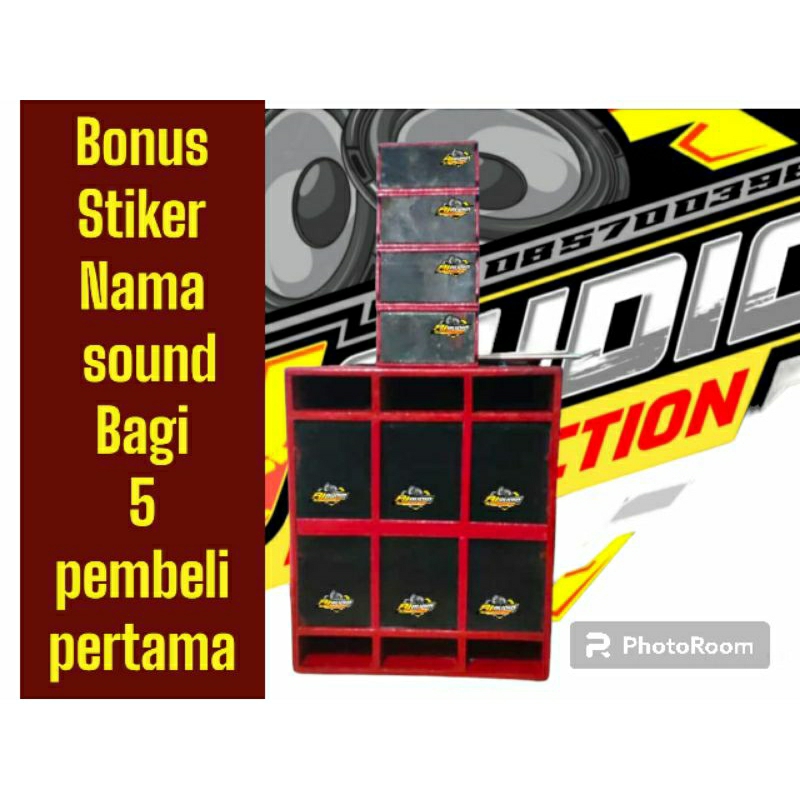 bok speaker 10 inch spl dan 4 inch line array satu set