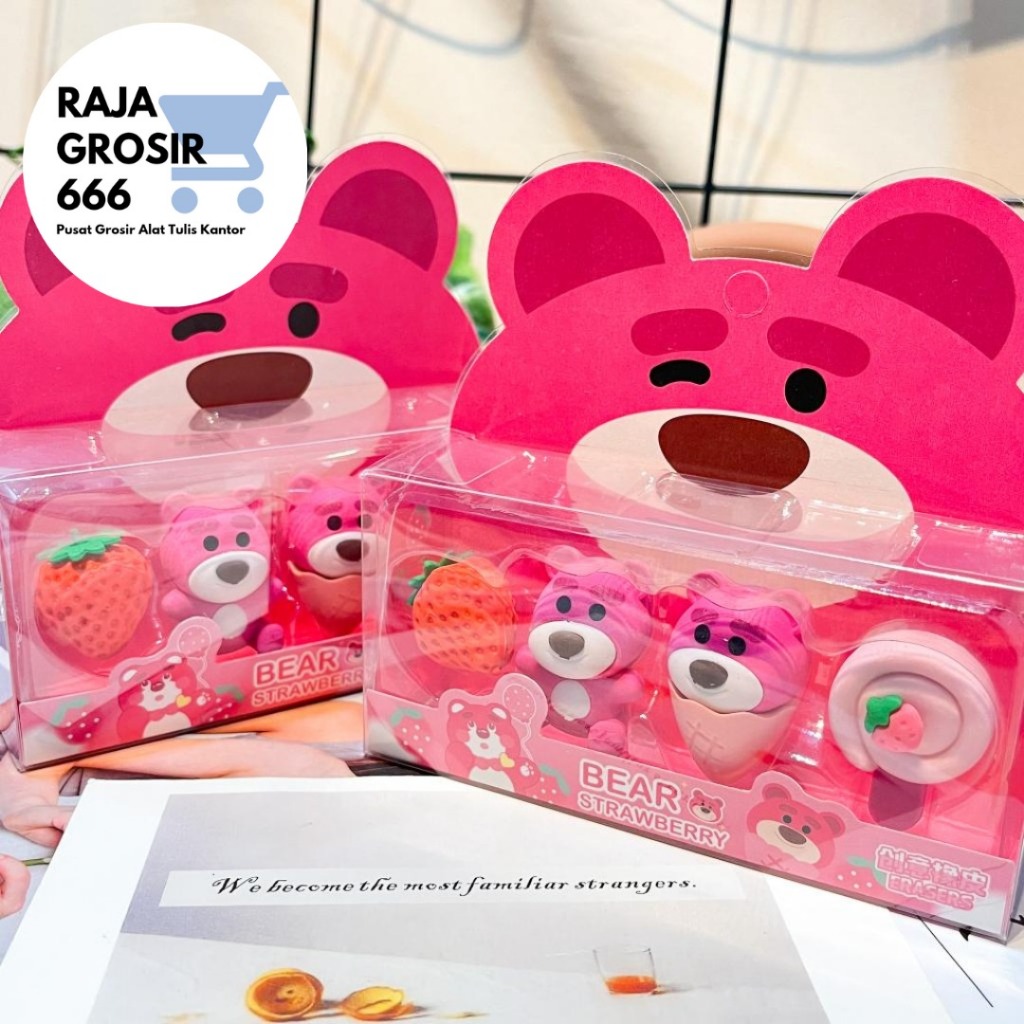 

PENGHAPUS MINIATUR LOTSO 1 SET ISI 4 PCS ER-1057 ALAT TULIS SEKOLAH AESTHETIC KOREA COD LUCU TERMURAH