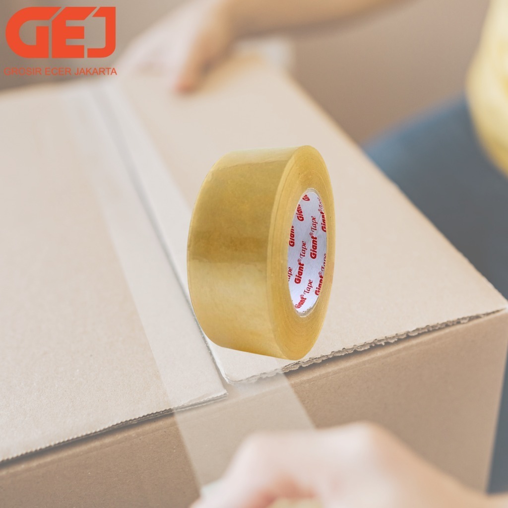 

Lakban Bening Jumbo | Lakban 2 inch Jumbo | Lakban Jumbo Bening | Giant