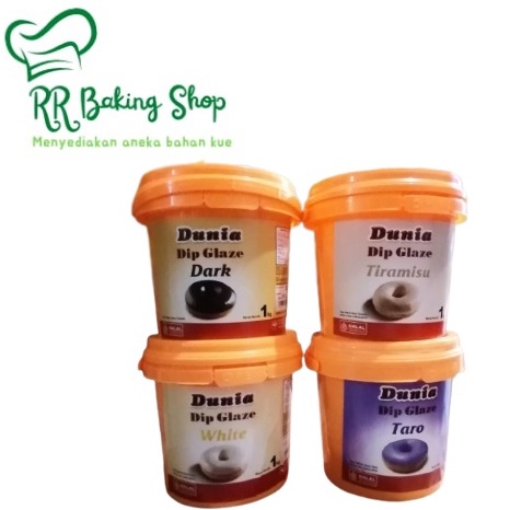 

COD Dunia Dip Glaze ECO 1kg - Dip Glaze Dunia ECO 1kg - Toppin donat - glaze murah 75