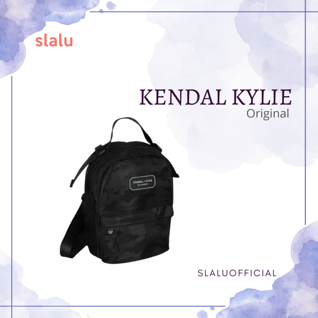 Tas Backpack Nylon Branded Kendall Kylie Bladen
