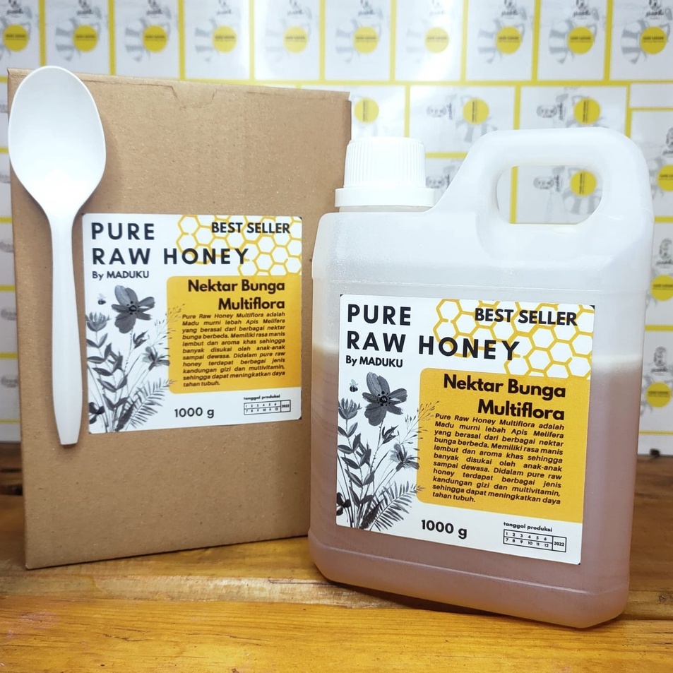 

➯Ready ( 1Kg ) Madu Asli Murni 100% Nectar Bunga - Raw Honey R79 ➬