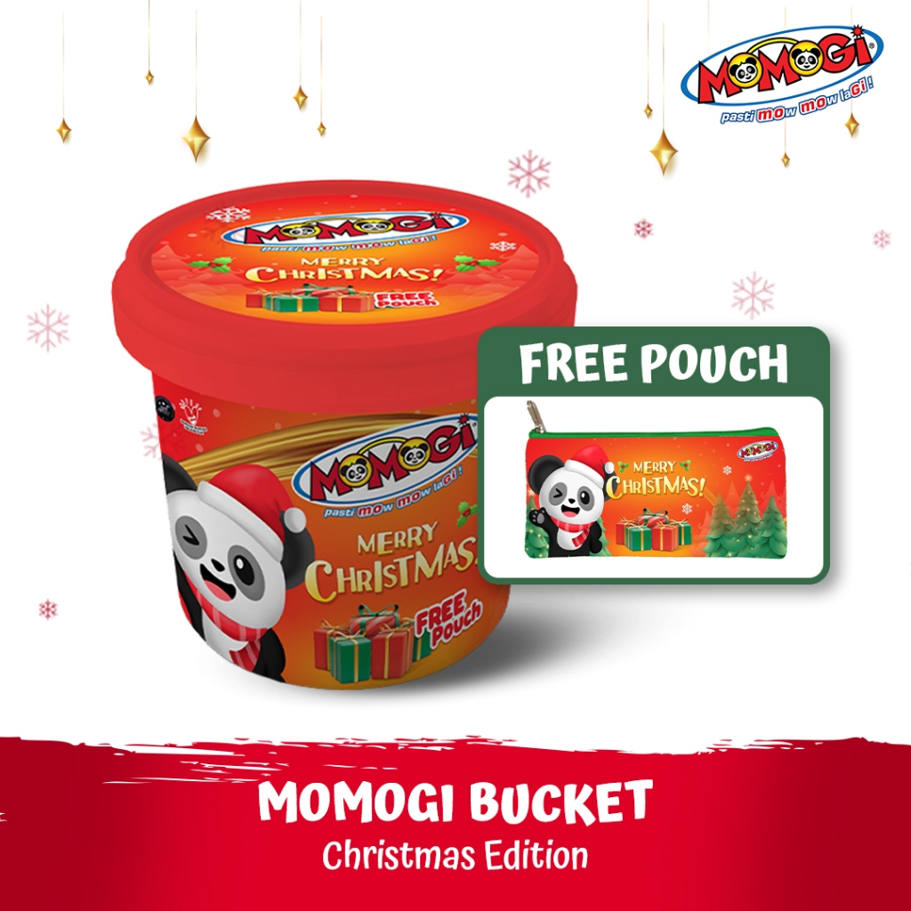 

Momogi Bucket Christmas Edition (FREE Pouch Momogi)