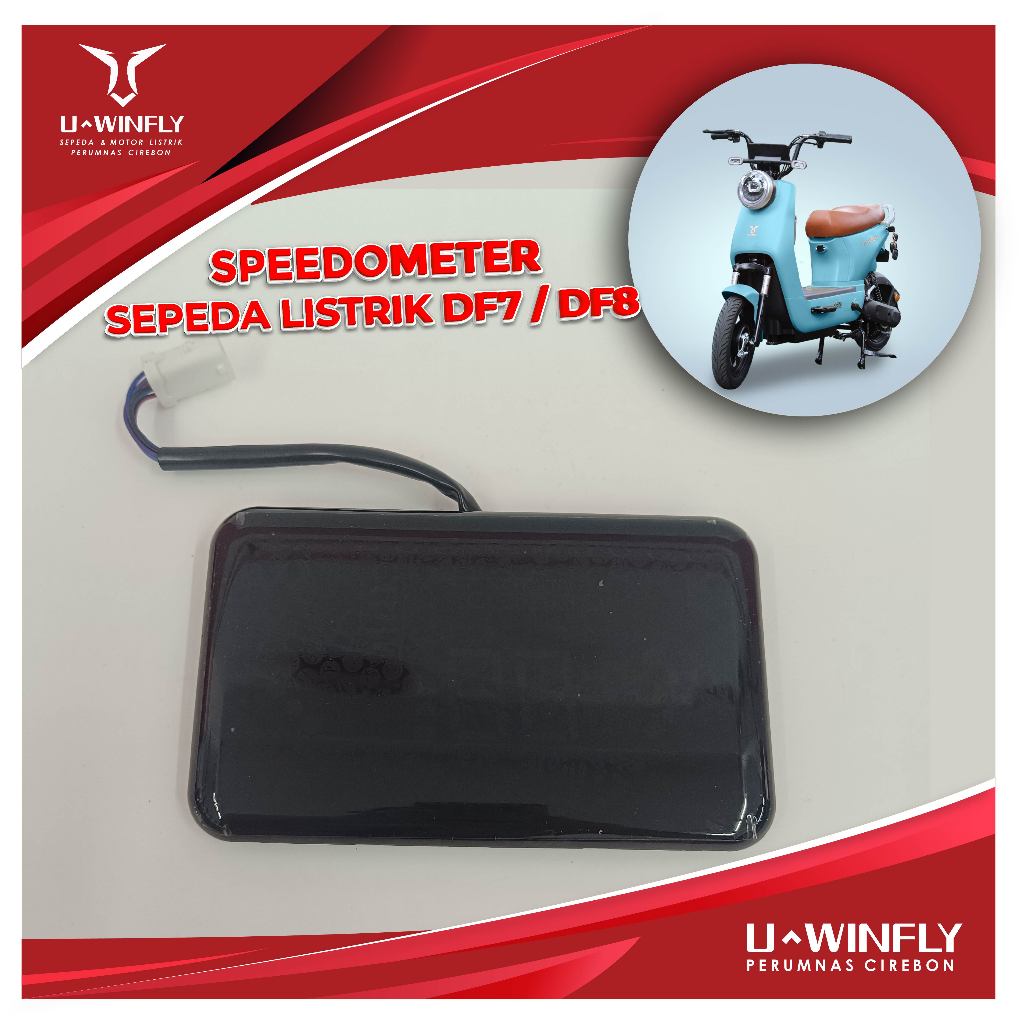SPEEDOMETER SEPEDA LISTRIK UWINFLY DF7 / DF8 ORIGINAL