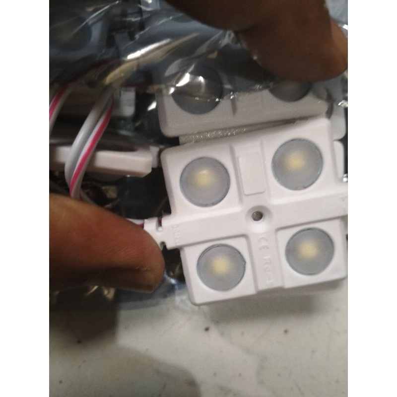 Lampu LED DC 12 Volt 4 mata  / Lampu Modul LED 4 Mata