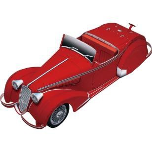 DIY Papercraft Mobil Alfa Romeo Corto