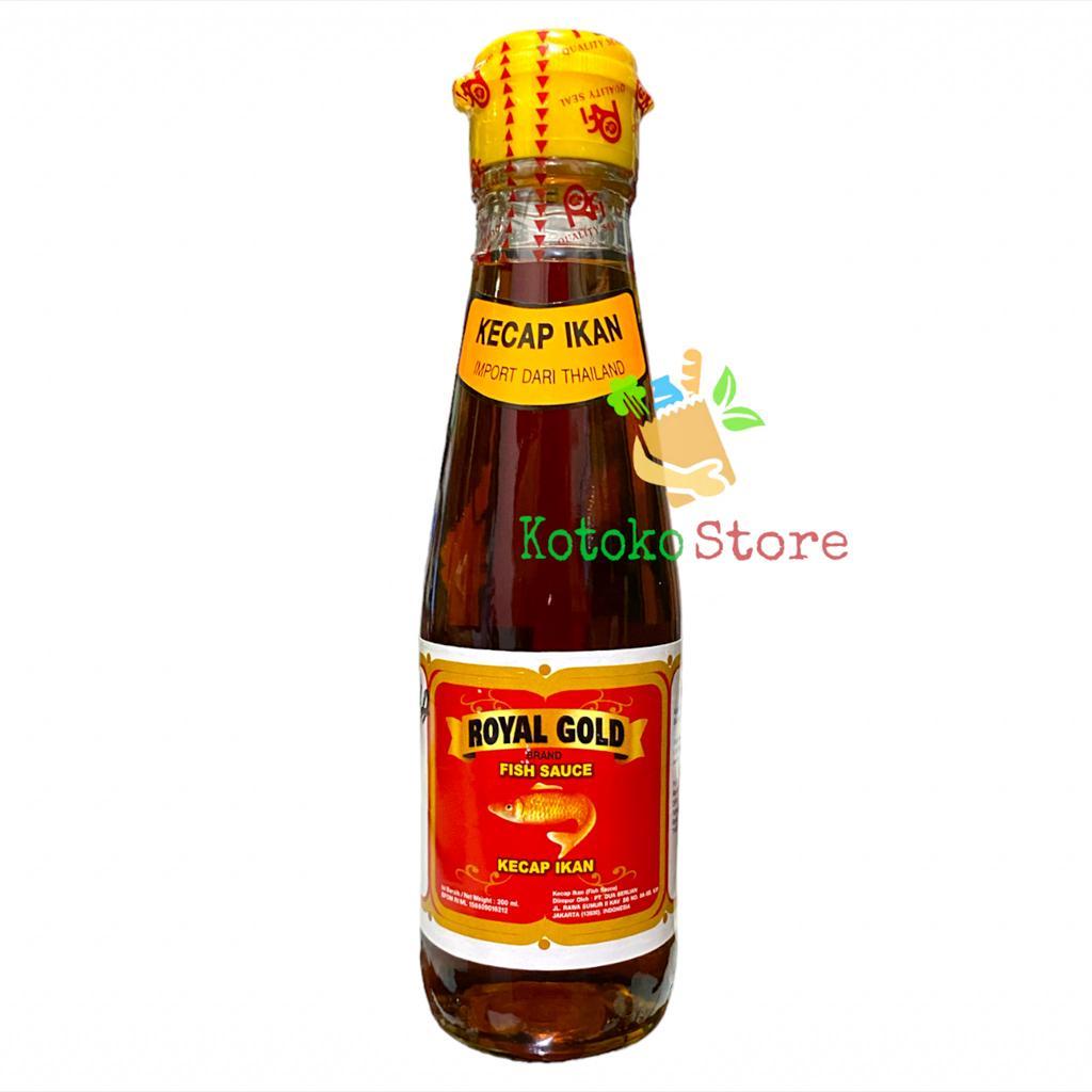 

Kecap Ikan Royal Gold / Royal Gold Fish Sauce Thailand 200ml