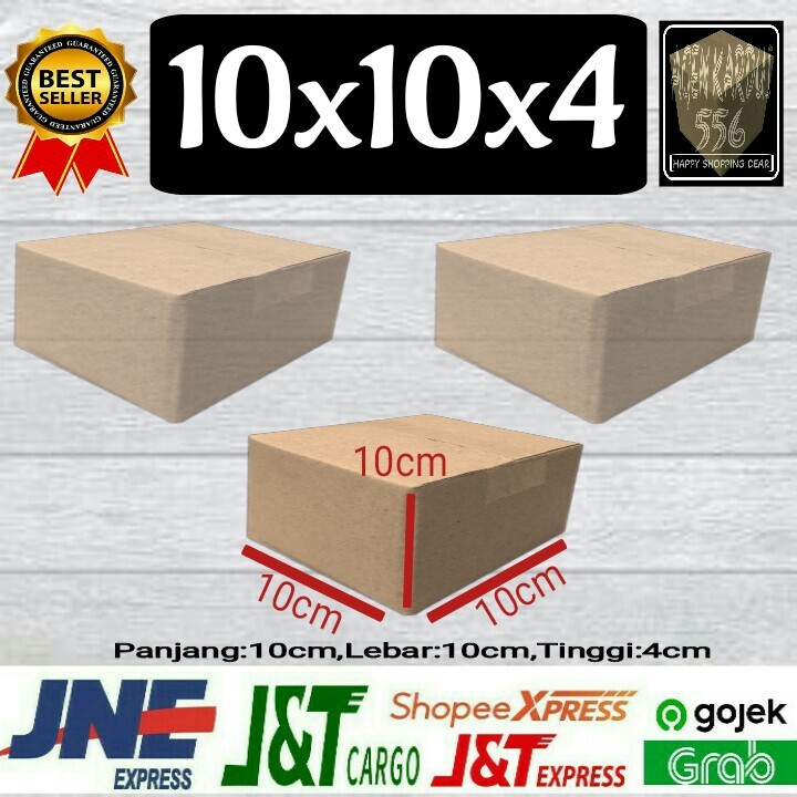 

kardus kecil uk 10x10x4 kardus mini kardus polos