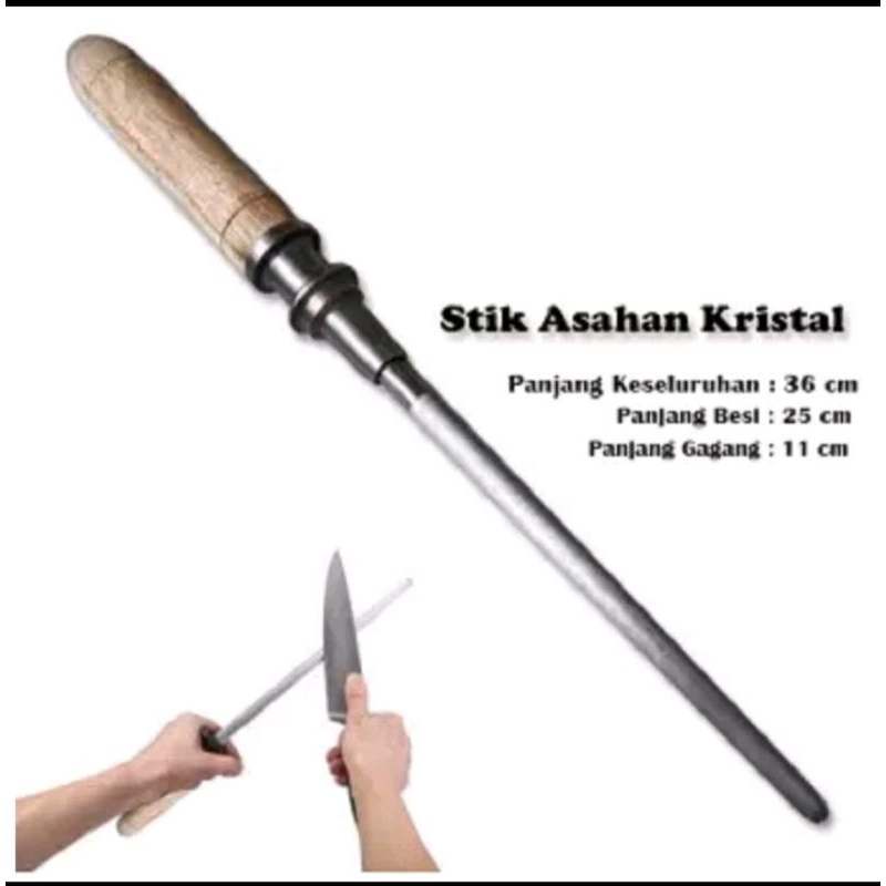Pengasah Asahan Stik Horning Stik Asahan Baja