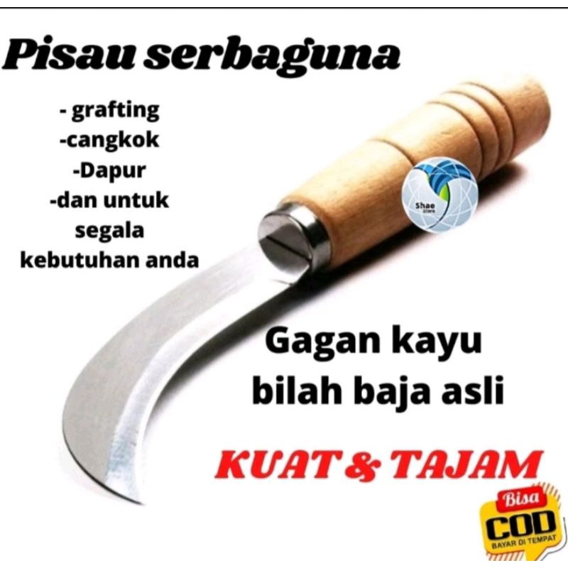 Pisau Grafting/Okulasi/Pisau Serbaguna