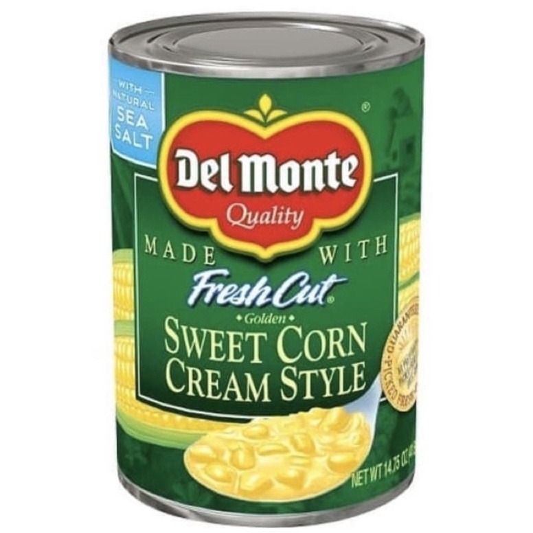 

ZF6362 DEL MONTE CREAM STYLE CORN 425gr / jagung cream kaleng 84