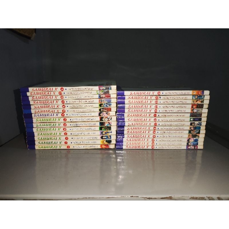 KOMIK MANGA SAMURAI X BY NOBUHIRO WATSUKI SET 1-28 TAMAT