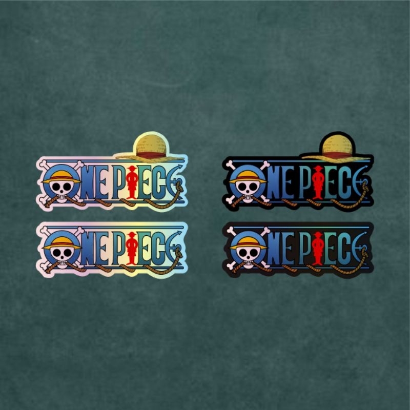 

Stiker Anime Hologram Logo One Piece Case Hp dan Laptop 7 Cm
