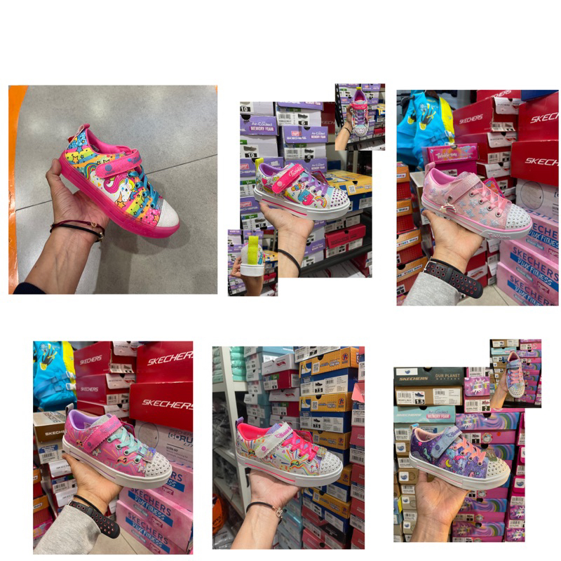 SEPATU SKK SKECHERS TWINKLE TOES KIDS ANAK ORIGINAL STORE