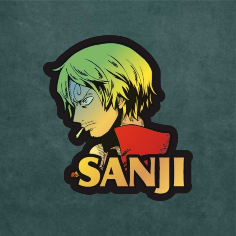 

Stiker Anime Hologram Sanji One Piece Case Hp dan Laptop 7 Cm