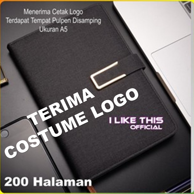 

7.7 MALL Taffpack Buku Agenda Kerja Meeting Catatan Planner NoteBook Notepad Diary Binder Cover Kulit A5