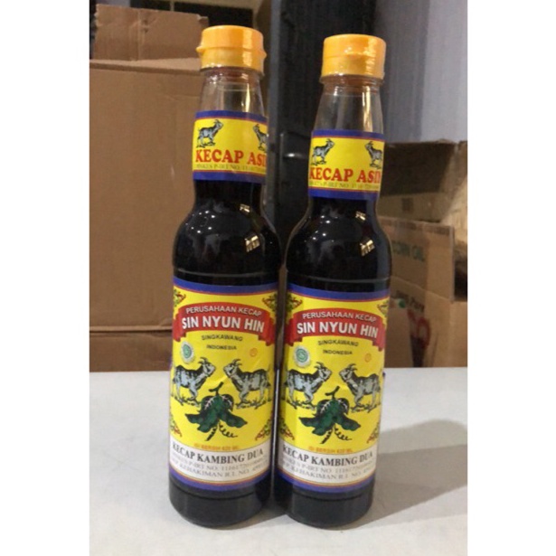 

[PRODUK VTHQJ85] Kecap Asin Kambing Dua / Kecap Asin Singkawang - Sin Nyun Hin 620ml 6rnfj