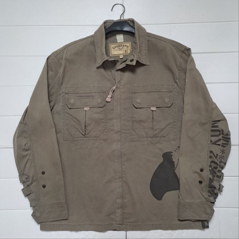 GIORDANO OVERSHIRT OUTERWEAR JACKET SIZE XL