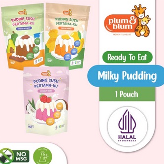 

[KODE PRODUK 8MH7V5294] Plum & Blum Silky Pudding Buah-buahan / Snack Mpasi - 150 gram