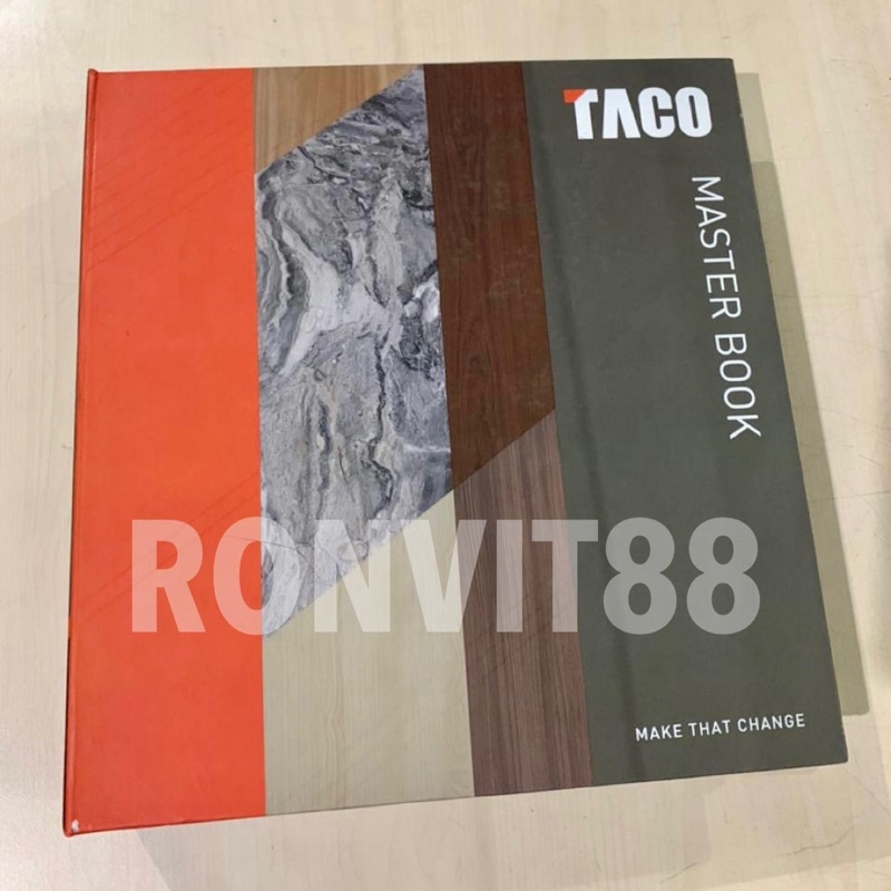 Star READY STOCK Katalog TACO MASTER BOOK PVC SHEET 2021 carta hpl terbaru catalog katalok masterboo