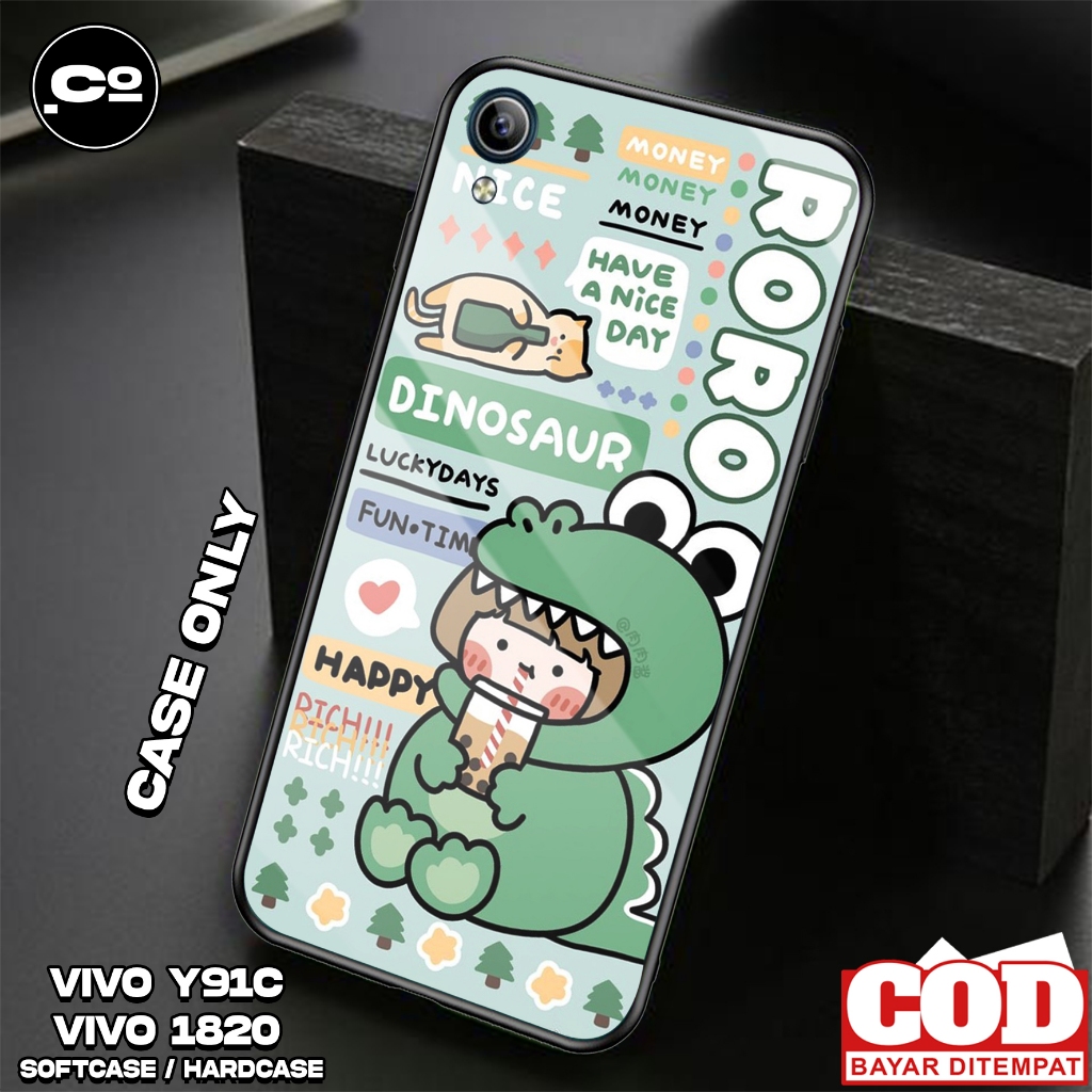 Case VIVO Y91C / VIVO 1820  - Casing VIVO Y91C / VIVO 1820 [ RJ ] Silikon VIVO Y91C / VIVO 1820  - K