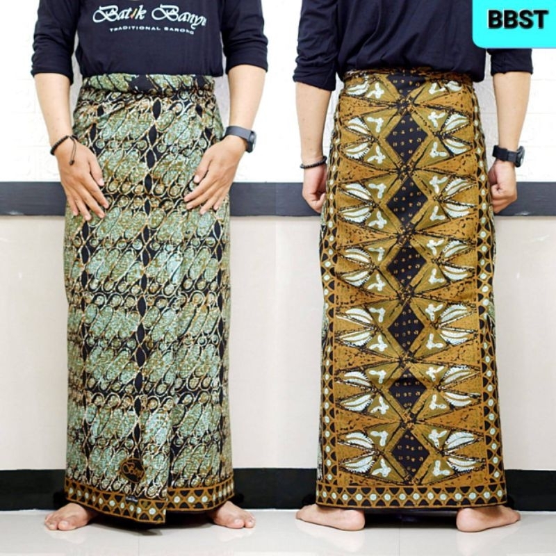Sarung Batik Exslusive Lar Gurda/ Sarung Batik Semi Tulis Premium kemasan Box