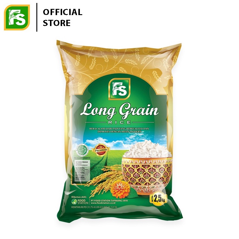 

Gr0sir Food Station - Beras Long Grain 2.5 Kg Buy Again