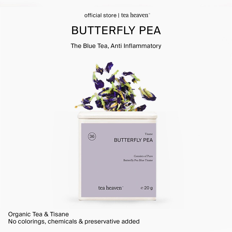 

Teh Bunga Telang Organik Butterfly Pea Flower Tea Organic