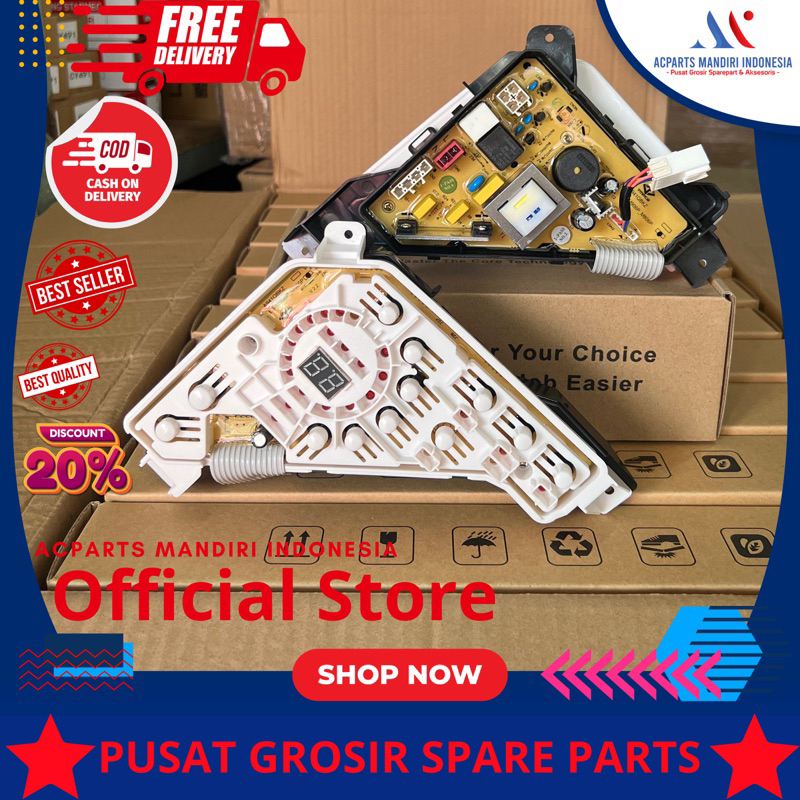 SHARP 10.0kg ES-M1000T ( ES-M1000T-GG ), Modul pcb mesin cuci Top Loading