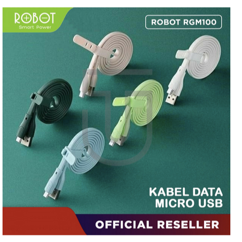 ROBOT Kabel Data Micro USB RGM100 Kabel Charger Casan HP Android