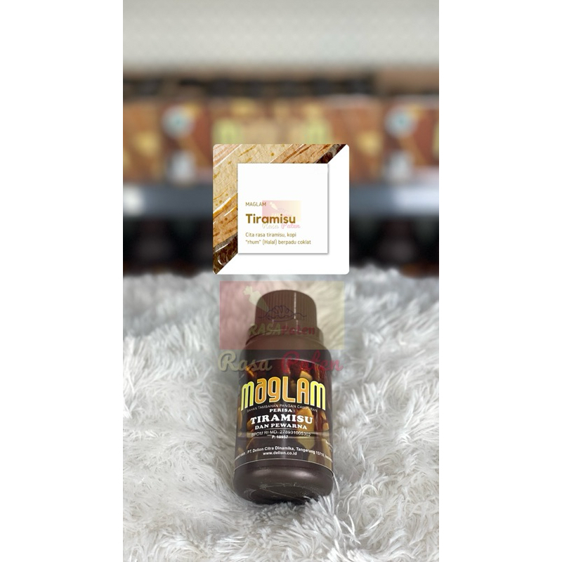 

MAGLAM TIRAMISU Perisa dan Pewarna 100 gr Halal BPOM RI MD