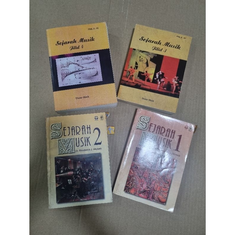 (Preloved) Buku Sejarah Musik