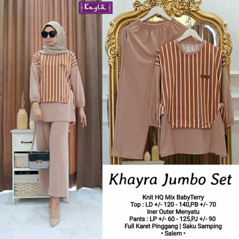 Khayra Jumbo Set Kayla