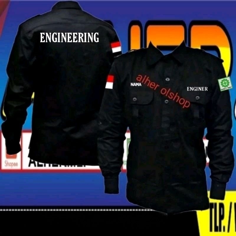 kemeja engineering baju engineering seragam engineering kemeja kerja engineering baju kerja engineer