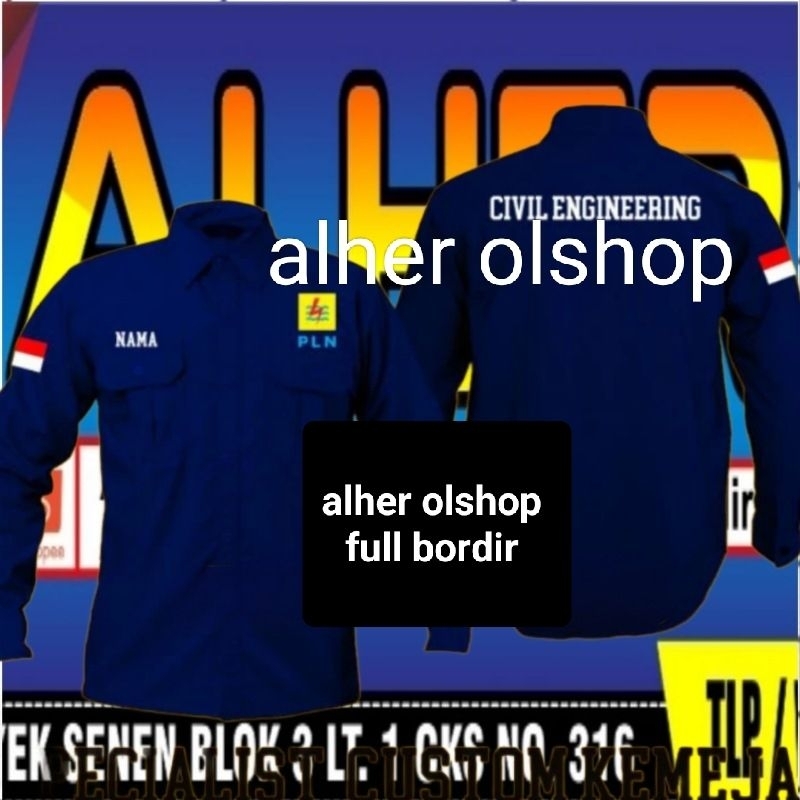 kemeja civil engineering baju Civil engineering seragam civil engineering pdl civil engineering keme