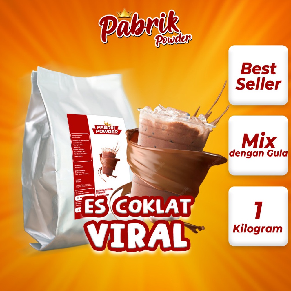 

Terkini!! Powder Es Coklat Viral (mix) 1000 gram lde9j