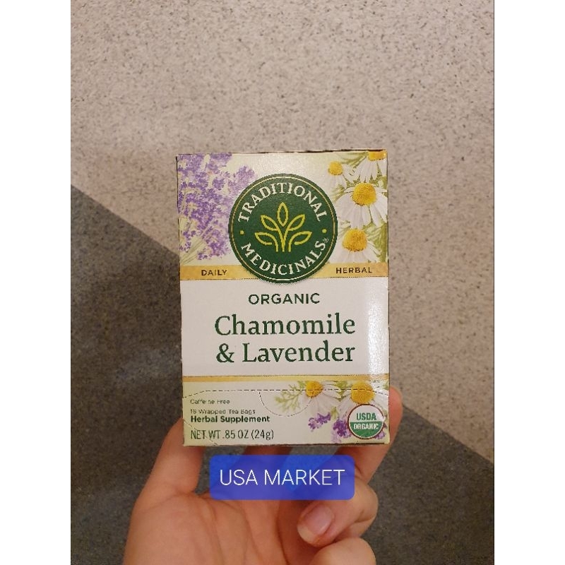 

Traditional Medicinals Organic Chamomile & Lavender Tea 16 tea bags