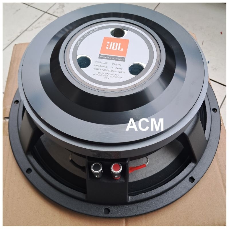 SPEAKER COMPONENT JBL 12 INCH 12/2241 FULL TANGE VC 4 INCH