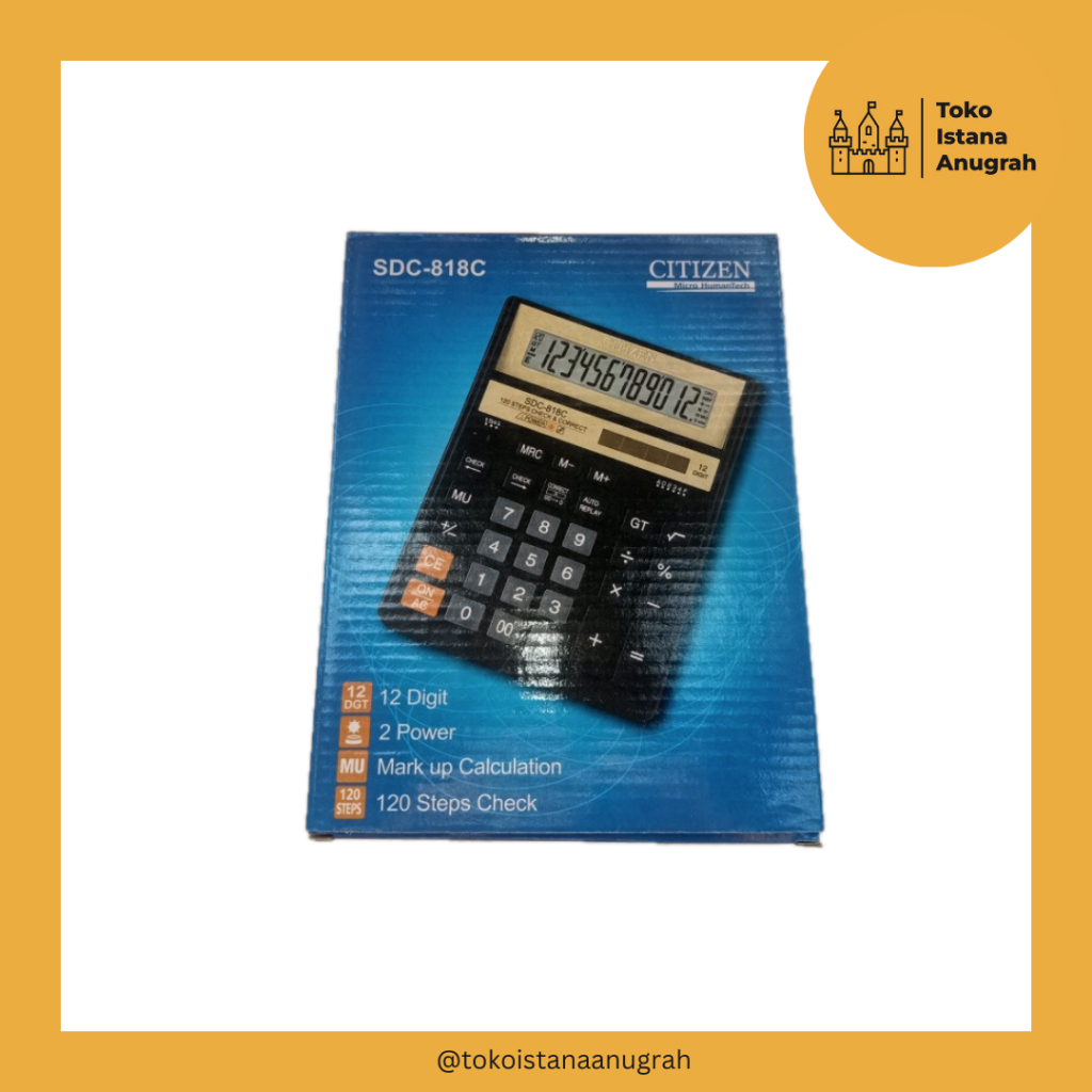 

Calculator Citizen CM. 818