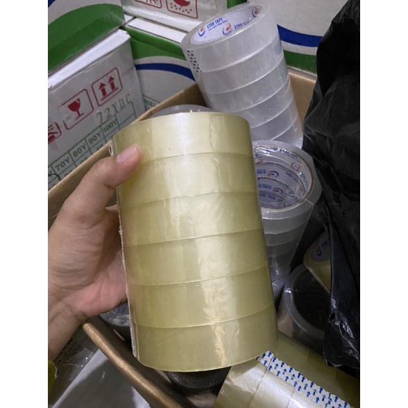 

Sup3r Pr0m0 LAKBAN OPP ( 6 PCS ) CLEAR BENING 24MM STAR TAPE MURAHHHHH KUALITAS TERBAIK Murah