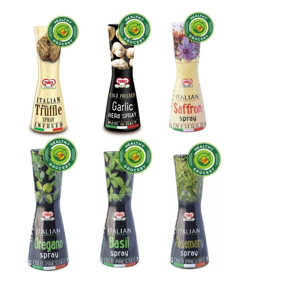 

7F5880 Turci Italian 40ml / Garlic Spray / White Truffle / Oregano / Saffron / Basil / Rosemary wfiau