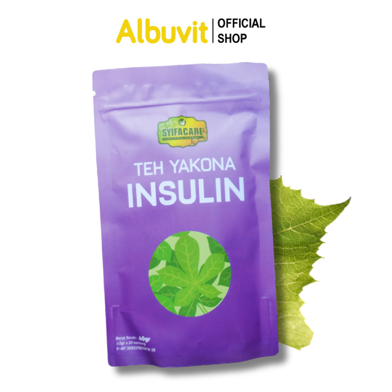 

Teh Celup YAKONA Daun Insulin - Diabetes Herbal Alami Berkhasiat isi 20bag