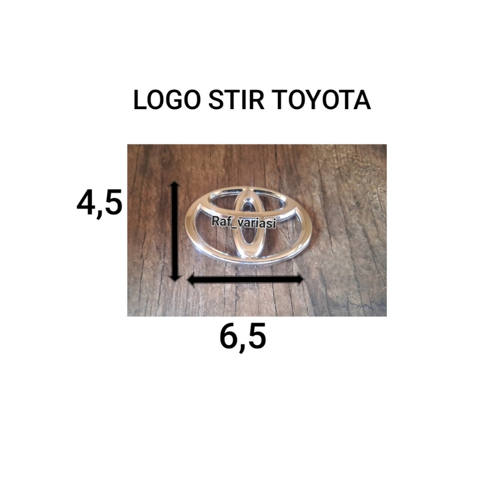 Emblem Logo stir toyota avanza agya rush calya - Logo stir toyota