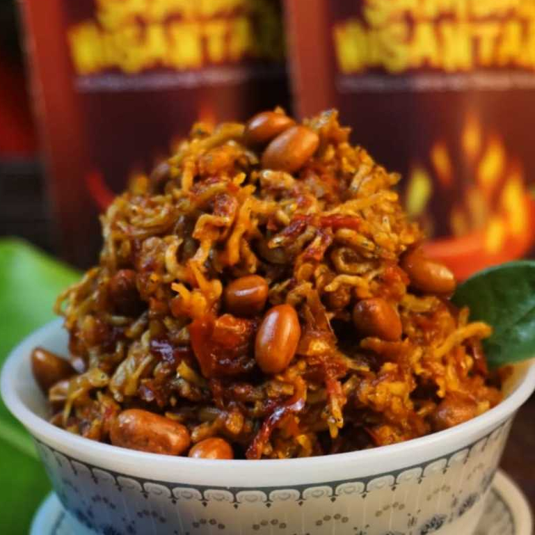 

Sambal Teri Nasi Kacang Balado Premium 100-120gr Oleh Oleh Lauk Sambel Teri Medan