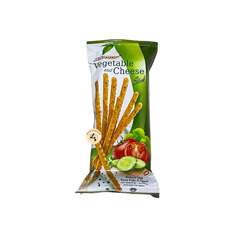 

[♖V29➤] [10 PCS] Biskitop Vegetable and Cheese Stick @50gr [16]