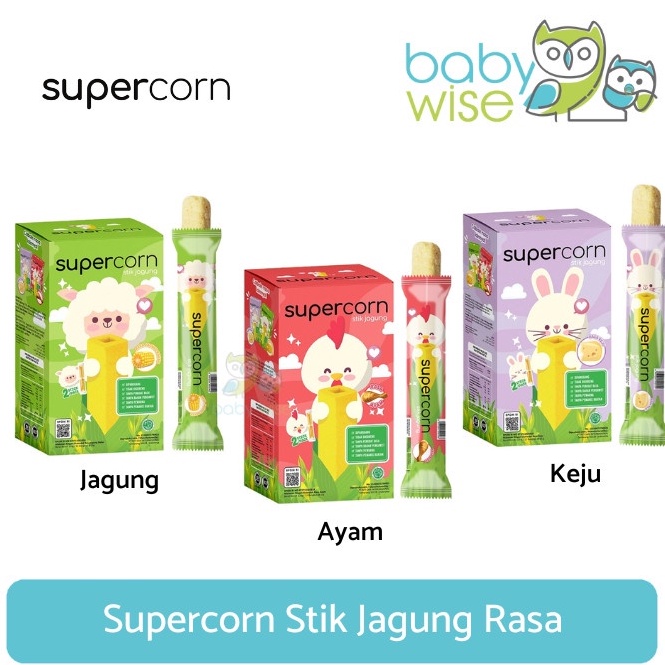 

Supercorn Stik Jagung Rasa Non MSG 10gr 9761